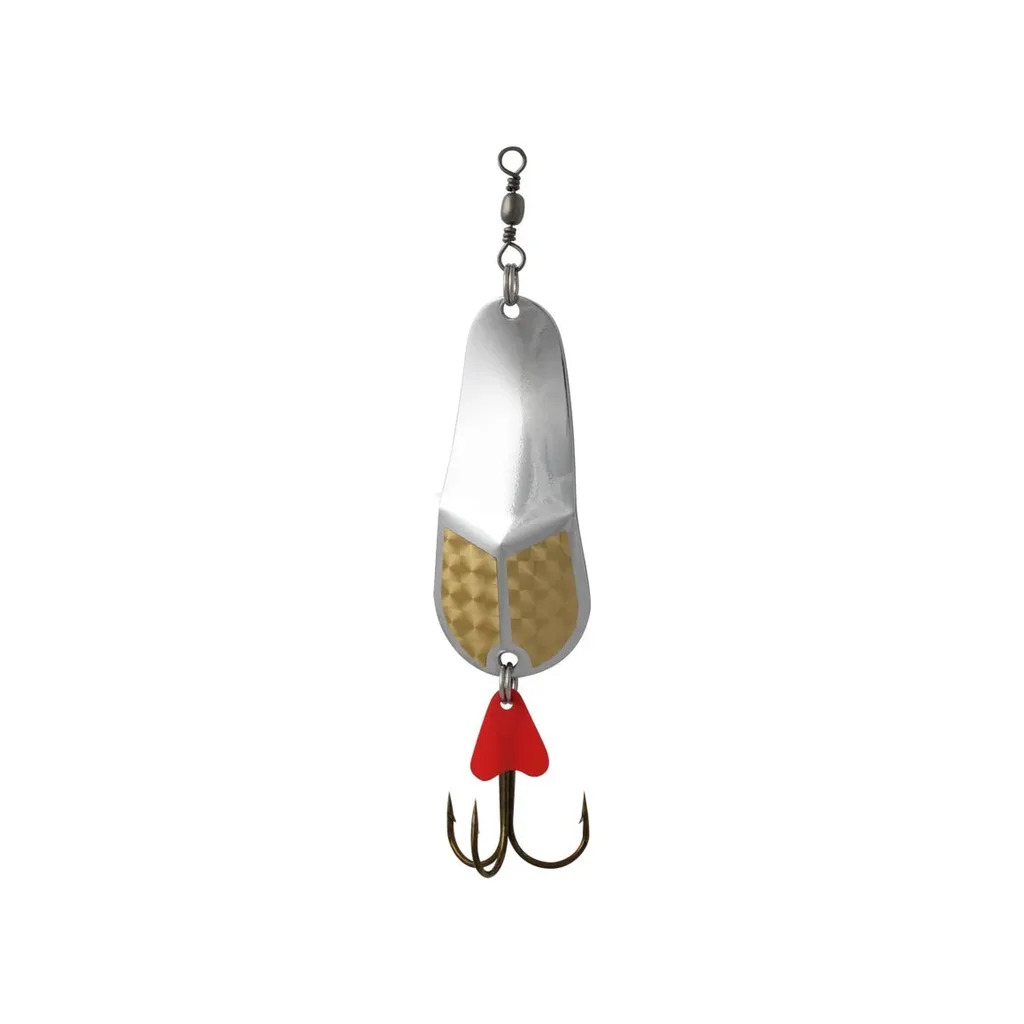 Grba Metal Spoon Lure Gold SIlver