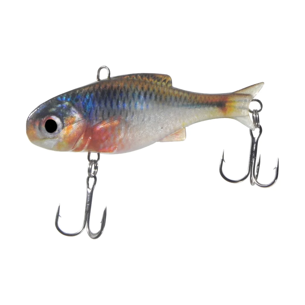Orka Vibra Lures Silver Black